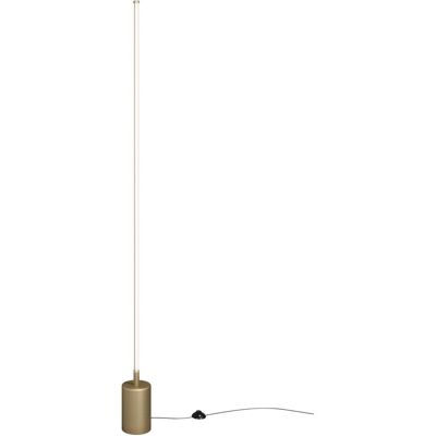 Maytoni Stehleuchte Flow Schwarz, aus Metall, LED, mit App dimmbar; 1.6x1.6x145x1.6 cm (LxBxHxØ); messing; Gestell messing Maytoni Stehleuchte Flow Schwarz, aus Metall, LED, mit App dimmbar; 1.6x1.6x145x1.6 cm (LxBxHxØ); messing; Gestell messing