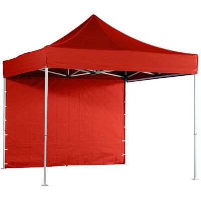 VeroTENT VeroTENT 4m Seitenwand geschlossen; 400x235 cm (LxB); rot VeroTENT VeroTENT 4m Seitenwand geschlossen; 400x235 cm (LxB); rot