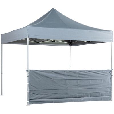 VeroTENT VeroTENT 2m Seitenwand halbhoch; 200x100 cm (LxB); grau VeroTENT VeroTENT 2m Seitenwand halbhoch; 200x100 cm (LxB); grau