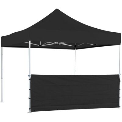 VeroTENT VeroTENT 4m Seitenwand halbhoch; 400x100 cm (LxB); schwarz VeroTENT VeroTENT 4m Seitenwand halbhoch; 400x100 cm (LxB); schwarz