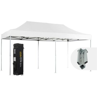 VeroTENT VeroTENT Faltpavillon 3x6m Classic mit Dach ; 300x600x330 cm (LxBxH); weiß VeroTENT VeroTENT Faltpavillon 3x6m Classic mit Dach ; 300x600x330 cm (LxBxH); weiß