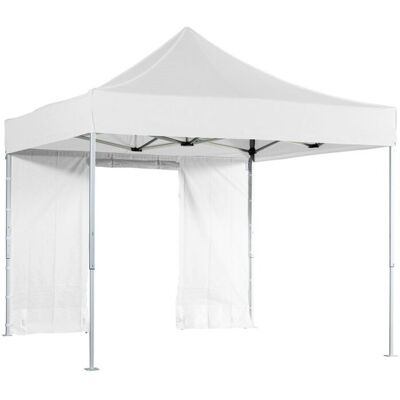 VeroTENT VeroTENT 4m Seitenwand mit Türe; 400x235 cm (LxB); weiß VeroTENT VeroTENT 4m Seitenwand mit Türe; 400x235 cm (LxB); weiß