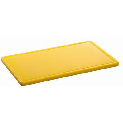 Bartscher Schneidbrett PRO; 53x32.5x2.4 cm (LxBxH); gelb Bartscher Schneidbrett PRO; 53x32.5x2.4 cm (LxBxH); gelb