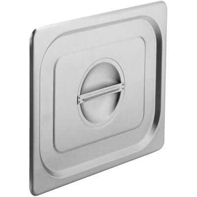 PULSIVA GN-Deckel 1/2 Profi; Größe GN 1/2, 32.7x26.5 cm (LxB); edelstahl PULSIVA GN-Deckel 1/2 Profi; Größe GN 1/2, 32.7x26.5 cm (LxB); edelstahl