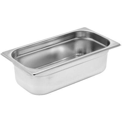 Vega GN 1/3 Edelstahlbehälter - 3,6L, 32,5x17,6x10cm Vega GN 1/3 Edelstahlbehälter - 3,6L, 32,5x17,6x10cm