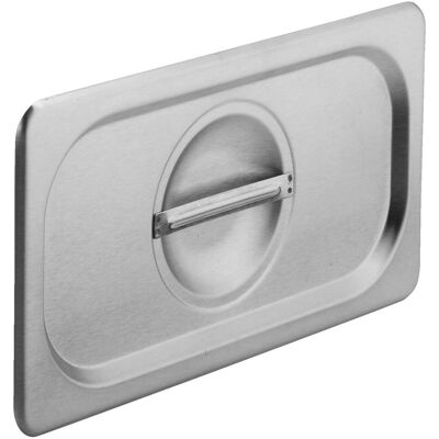 PULSIVA GN-Deckel 1/3 Profi; GN 1/3, 32.7x17.6 cm (LxB); edelstahl PULSIVA GN-Deckel 1/3 Profi; GN 1/3, 32.7x17.6 cm (LxB); edelstahl