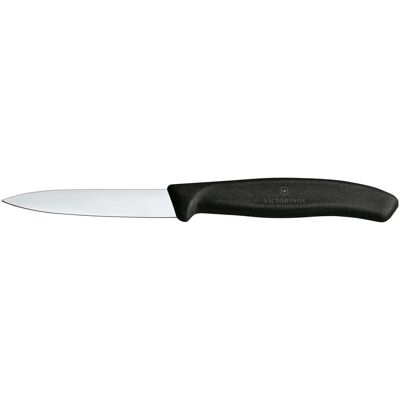 Victorinox Gemüsemesser Swiss Classic gerade; Klingenlänge 8 cm, 18.9 cm (L); silber/schwarz; 6 Stück / Pack Victorinox Gemüsemesser Swiss Classic gerade; Klingenlänge 8 cm, 18.9 cm (L); silber/schwarz; 6 Stück / Pack