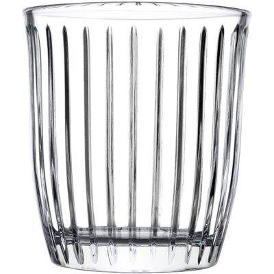 Pasabahçe Whiskyglas Joy mit Rillen; 280 ml, 8.65x8.85 cm (ØxH); transparent; 4 Stück / Pack Pasabahçe Whiskyglas Joy mit Rillen; 280 ml, 8.65x8.85 cm (ØxH); transparent; 4 Stück / Pack