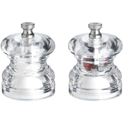 Vega Salz- und Pfeffermühlen-Set - 4.2x6.5 cm (ØxH) - Salz- und Pfeffermühlen-Set Vega Salz- und Pfeffermühlen-Set - 4.2x6.5 cm (ØxH) - Salz- und Pfeffermühlen-Set