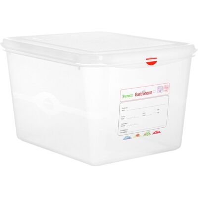 Denox GN 1/2 Lebensmittelbehälter - Transparent - 12,5l Denox GN 1/2 Lebensmittelbehälter - Transparent - 12,5l