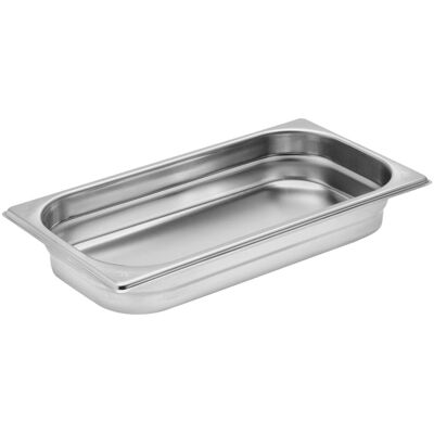 VEGA GN-Behälter Premium 1/3; Größe GN 1/3, 1500 ml, 32.5x17.6x4 cm (LxBxT); silber VEGA GN-Behälter Premium 1/3; Größe GN 1/3, 1500 ml, 32.5x17.6x4 cm (LxBxT); silber