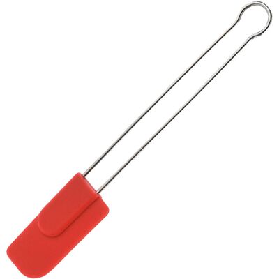 Westmark Koch-/Teigschaber Silicone; 22.5x3.5x1 cm (LxBxT); rot/silber Westmark Koch-/Teigschaber Silicone; 22.5x3.5x1 cm (LxBxT); rot/silber