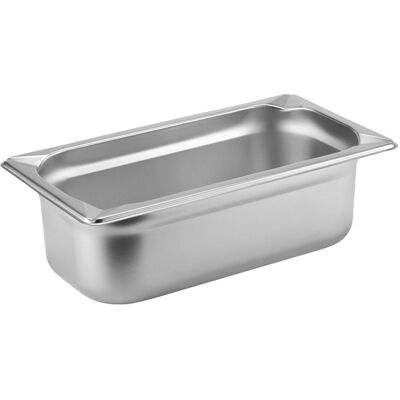PULSIVA Edelstahl GN 1/3 Food Container - Robust, Hitzebeständig PULSIVA Edelstahl GN 1/3 Food Container - Robust, Hitzebeständig
