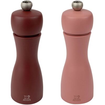 Peugeot Salz- und Pfeffermühlen-Set Tahiti; 15 cm (H); hellbraun/dunkelbraun Peugeot Salz- und Pfeffermühlen-Set Tahiti; 15 cm (H); hellbraun/dunkelbraun
