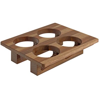 Vega Holzbehälter für Besteck Gastronorm 1/2 - Rechteckig Vega Holzbehälter für Besteck Gastronorm 1/2 - Rechteckig