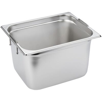 Vega GN 1/2 Edelstahlschüssel - 14,4L, Silber Vega GN 1/2 Edelstahlschüssel - 14,4L, Silber