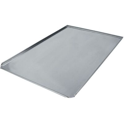 Schneider Backblech aus Aluminium eine kurze Seite offen; 60x40x1 cm (LxBxH); silber; rechteckig Schneider Backblech aus Aluminium eine kurze Seite offen; 60x40x1 cm (LxBxH); silber; rechteckig