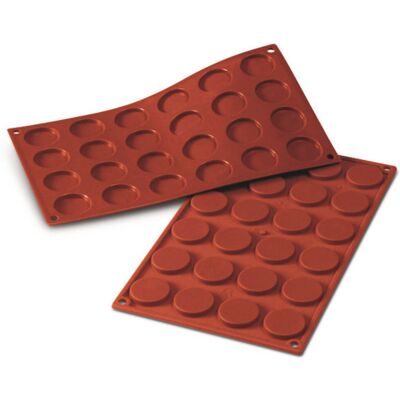 Schneider Silikon-Backform Florentiner Mini; 5 ml, 17.5x30x3.5x0.5 cm (LxBxØxH); rot; rechteckig Schneider Silikon-Backform Florentiner Mini; 5 ml, 17.5x30x3.5x0.5 cm (LxBxØxH); rot; rechteckig