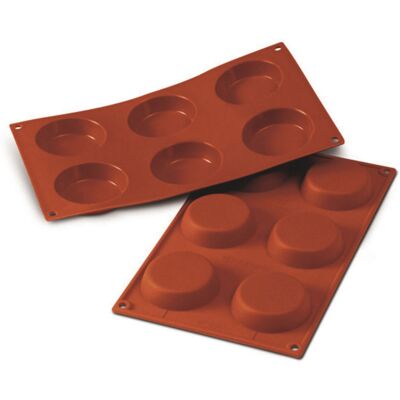 Schneider Silikonbackform Flan; 72 ml, 30x17.5x8x1.8 cm (LxBxØxH); rot Schneider Silikonbackform Flan; 72 ml, 30x17.5x8x1.8 cm (LxBxØxH); rot