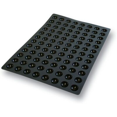 Schneider Silikonbackform Halbkugel Mini; 11 ml, 60x40x3.5x1.75 cm (LxBxØxH); schwarz Schneider Silikonbackform Halbkugel Mini; 11 ml, 60x40x3.5x1.75 cm (LxBxØxH); schwarz