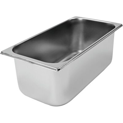 Schneider Eisbehälter; 33x16.5x12 cm (LxBxH); edelstahl Schneider Eisbehälter; 33x16.5x12 cm (LxBxH); edelstahl