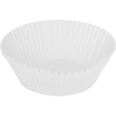 Schneider Gebäckkapseln; 5.5x2.5 cm (ØxH); weiß; 1000 Stück / Pack Schneider Gebäckkapseln; 5.5x2.5 cm (ØxH); weiß; 1000 Stück / Pack
