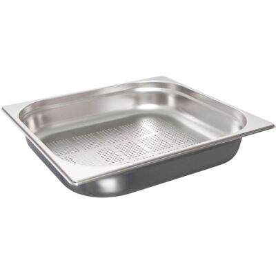 Schneider Behälter GN 2/3 Edelstahl gelocht; GN 2/3, 5500 ml, 6.5 cm (T); edelstahl Schneider Behälter GN 2/3 Edelstahl gelocht; GN 2/3, 5500 ml, 6.5 cm (T); edelstahl