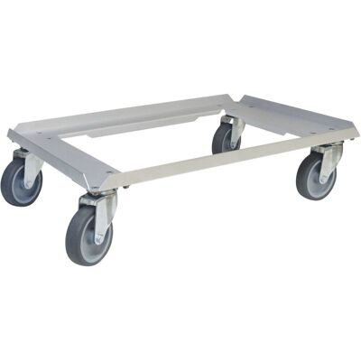 Schneider Transporttrolley für TOP-Box GN 1/1; Größe GN 1/1, 61.5x41.5x15.9 cm (LxBxH); silber Schneider Transporttrolley für TOP-Box GN 1/1; Größe GN 1/1, 61.5x41.5x15.9 cm (LxBxH); silber