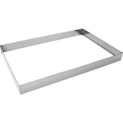 Schneider Schnitten-/Backrahmen Rechteck; 38x58x5 cm (LxBxH); edelstahl Schneider Schnitten-/Backrahmen Rechteck; 38x58x5 cm (LxBxH); edelstahl