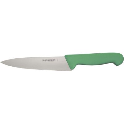 Schneider Kochmesser; Klingenlänge 16 cm; grün Schneider Kochmesser; Klingenlänge 16 cm; grün