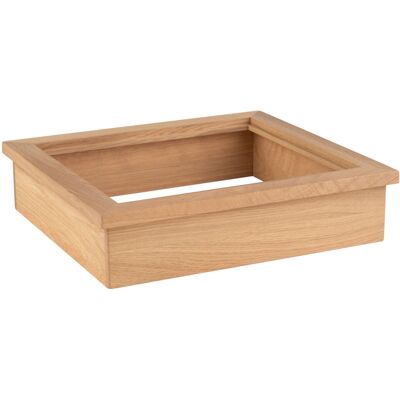 APS Holzrahmen zu Induktionsstation VALO; 35.5x32.5x8.5 cm (LxBxH); eiche APS Holzrahmen zu Induktionsstation VALO; 35.5x32.5x8.5 cm (LxBxH); eiche