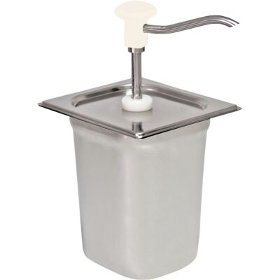 Schneider Druckknopf Dosierspender; 3000 ml, 18x16.5x32 cm (LxBxH); weiß Schneider Druckknopf Dosierspender; 3000 ml, 18x16.5x32 cm (LxBxH); weiß