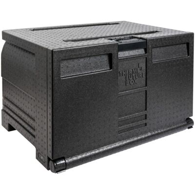 Thermo Future Box Thermo-Transportbox Backblech / Tablett; 61000 ml, 75x45.5x50 cm (LxBxH); schwarz Thermo Future Box Thermo-Transportbox Backblech / Tablett; 61000 ml, 75x45.5x50 cm (LxBxH); schwarz