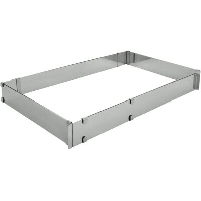 Schneider Backrahmen; 43x29x5 cm (LxBxH); edelstahl Schneider Backrahmen; 43x29x5 cm (LxBxH); edelstahl