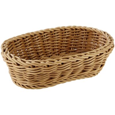 APS Cestino Profi Line 19x12x6cm beige ovale - Mülleimer APS Cestino Profi Line 19x12x6cm beige ovale - Mülleimer