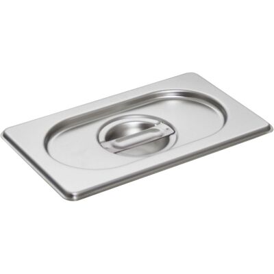 Schneider Deckel GN 1/9 Edelstahl; GN 1/9, 3 cm (T); edelstahl Schneider Deckel GN 1/9 Edelstahl; GN 1/9, 3 cm (T); edelstahl