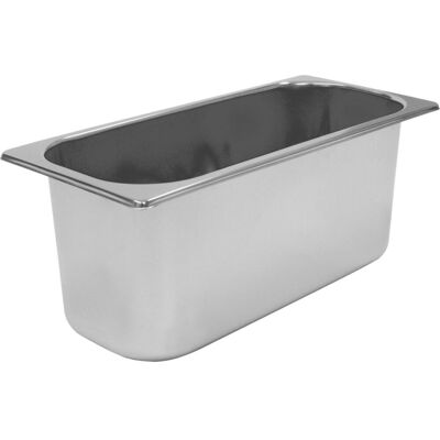 Schneider Eisbehälter; 36x16.5x15 cm (LxBxH); edelstahl Schneider Eisbehälter; 36x16.5x15 cm (LxBxH); edelstahl