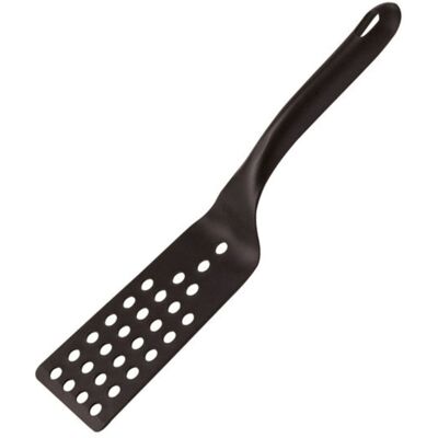 APS Pfannenwender 13 x 6 cm, Griff: 15 cm; 28x6.5x5 cm (LxBxH); schwarz; rechteckig APS Pfannenwender 13 x 6 cm, Griff: 15 cm; 28x6.5x5 cm (LxBxH); schwarz; rechteckig