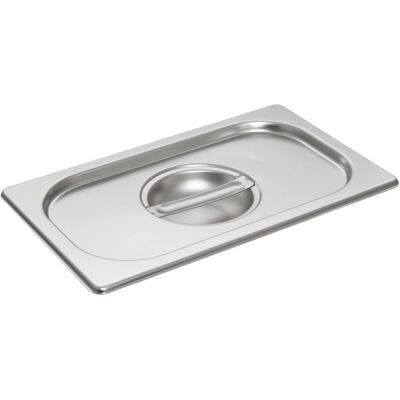Schneider Deckel GN 1/4 Edelstahl; GN 1/4, 3 cm (T); edelstahl Schneider Deckel GN 1/4 Edelstahl; GN 1/4, 3 cm (T); edelstahl