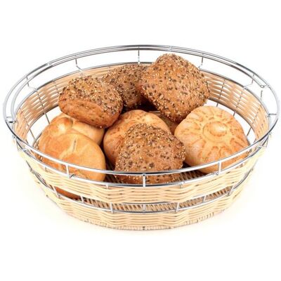 APS Buffetkorb ECONOMIC, Polypropylen; 40x40x40x12 cm (LxBxØxH); natur; rund APS Buffetkorb ECONOMIC, Polypropylen; 40x40x40x12 cm (LxBxØxH); natur; rund