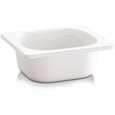APS GN 1/6 Behälter -ECO LINE- Melamin, weiß, 0,8 Liter - Container APS GN 1/6 Behälter -ECO LINE- Melamin, weiß, 0,8 Liter - Container
