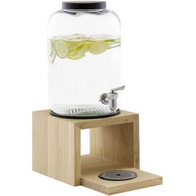 APS Getränkespender -VALO-; 7000 ml, 21x34.5x47 cm (LxBxH); braun/schwarz/transparent APS Getränkespender -VALO-; 7000 ml, 21x34.5x47 cm (LxBxH); braun/schwarz/transparent