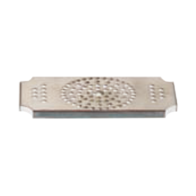 APS Tropfgitter zu Saftdispenser TOP FRESH 6l + Milchkanne TOP FRESH 5l; 17.5x9x1 cm (LxBxH); silber; rechteckig APS Tropfgitter zu Saftdispenser TOP FRESH 6l + Milchkanne TOP FRESH 5l; 17.5x9x1 cm (LxBxH); silber; rechteckig