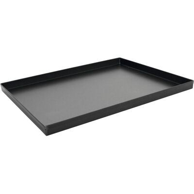 Schneider Pizzablech Blaublech rechteckig; 50x35x2.5 cm (LxBxH); schwarz; rechteckig Schneider Pizzablech Blaublech rechteckig; 50x35x2.5 cm (LxBxH); schwarz; rechteckig