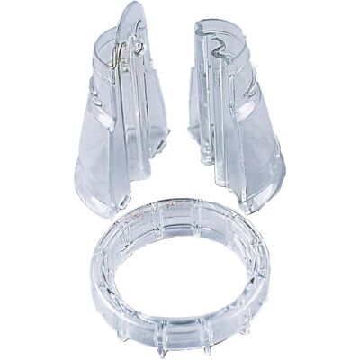 Schneider Tüllen-Adapter; 6.3x4.8 cm (HxØ); transparent Schneider Tüllen-Adapter; 6.3x4.8 cm (HxØ); transparent