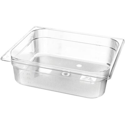 Schneider Behälter GN 1/2; GN 1/2, 6100 ml, 10 cm (T); transparent Schneider Behälter GN 1/2; GN 1/2, 6100 ml, 10 cm (T); transparent
