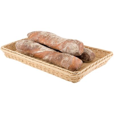 APS Korb GN LINE; Größe GN 1/4, 27x16.5x7.5 cm (LxBxH); beige; rechteckig APS Korb GN LINE; Größe GN 1/4, 27x16.5x7.5 cm (LxBxH); beige; rechteckig