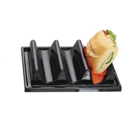 Schneider Snackwelle Kunststoff ; 29x19x6 cm (LxBxH); schwarz; rechteckig Schneider Snackwelle Kunststoff ; 29x19x6 cm (LxBxH); schwarz; rechteckig