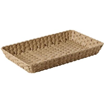 APS GN Korb -TWIRL-; 53x32.5x6.5 cm (LxBxH); braun APS GN Korb -TWIRL-; 53x32.5x6.5 cm (LxBxH); braun