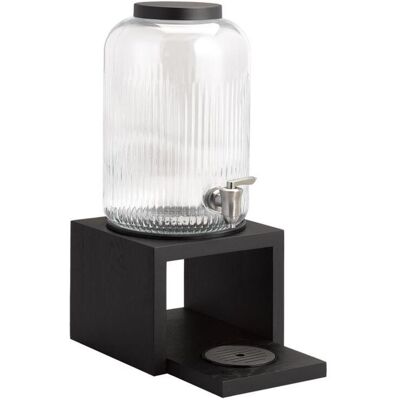 APS Getränkespender -VALO-; 7000 ml, 21x21x47x34.5 cm (LxBxHxT); schwarz/transparent APS Getränkespender -VALO-; 7000 ml, 21x21x47x34.5 cm (LxBxHxT); schwarz/transparent